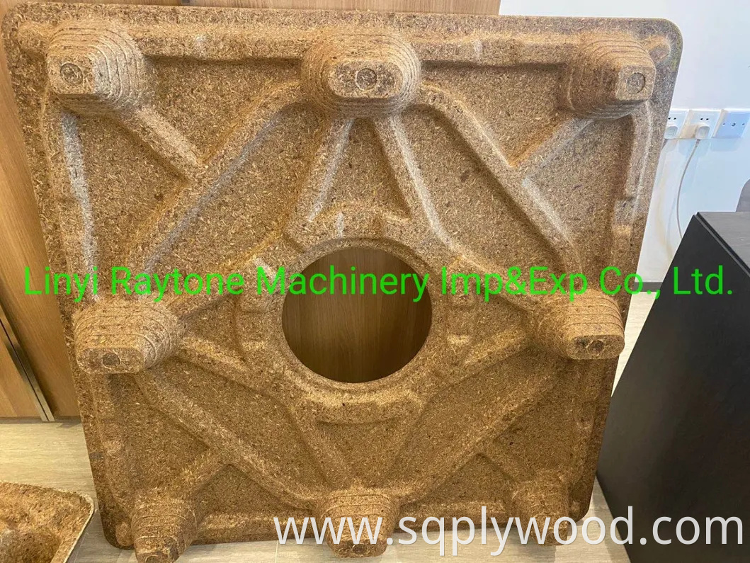 Free Fumigation High Pressure Compressed Moulding Wooden Pallet